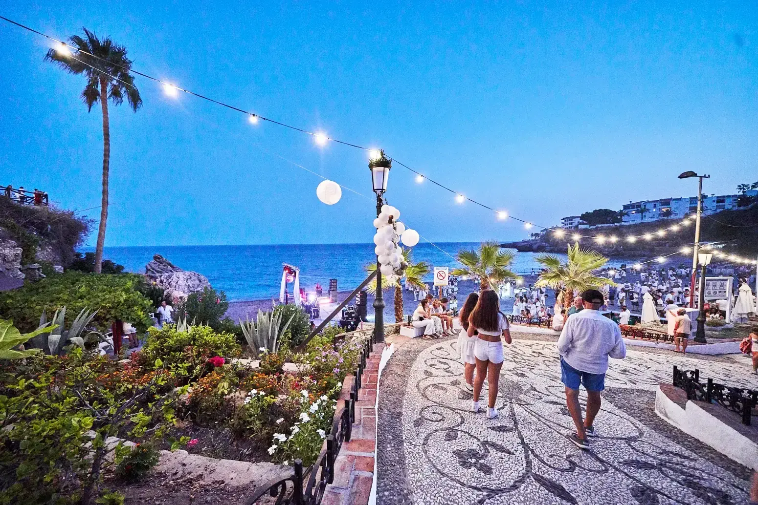 Fiesta Blanca de Nerja en Nerja — vista principal