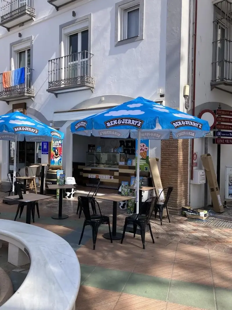 Ben & Jerry´s Nerja — Ice cream parlours en Pl. Balcón de Europa, Málaga — restaurante en la Costa del Sol