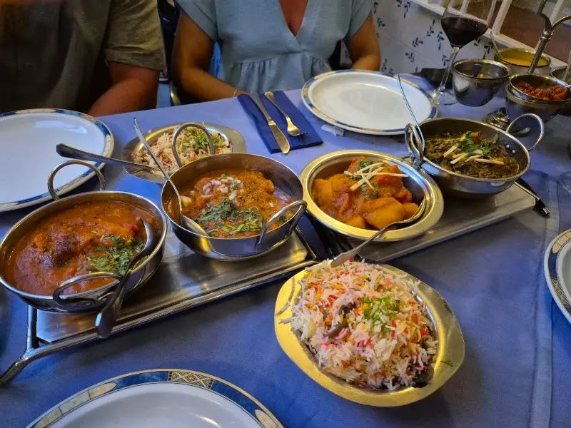 Taste of India Restaurant en Nerja — interior (4 de 10)