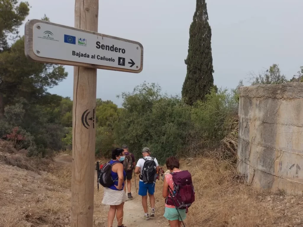 Sendero bajada al canuelo